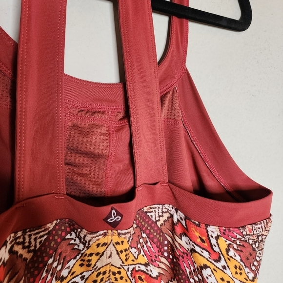 PrAna Cantine Crushed Cran Marrakesh Halter Dress. Women's size XL - Picture 6 of 16